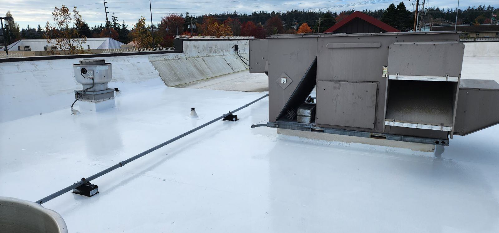 Roof Coating Application